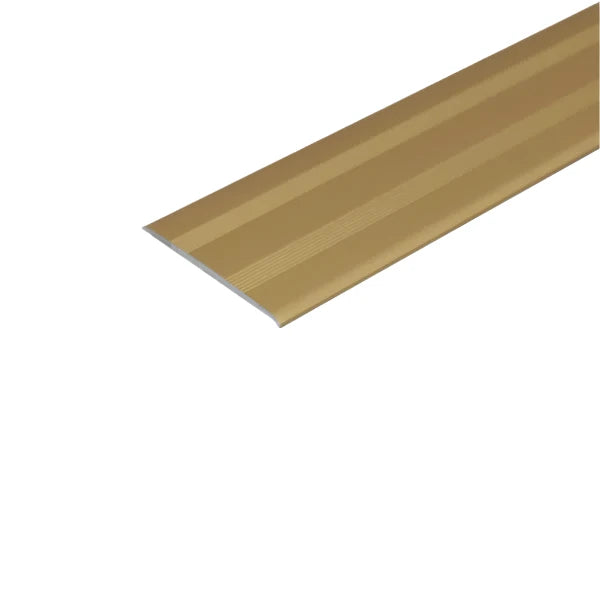 A08 35mm Anodised Aluminium Flat Self Adhesive Door Threshold Strip