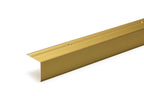 Aluminium Stair Nosing 45mm x 40mm x 118cm Length Step Edge Trim Anodised Silver, Gold, Champagne- SN RY45