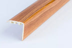uPVC Stair Nosing 30 MM x 30 MM x 0.9 M Length Wood Effect Profile