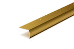 Aluminium Bullnose Stair Nosing 50mm x 30mm x 118cm Length Curved Step Edge Trim Silver Gold Champagne -  SN BL50
