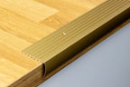 Aluminium Bullnose Stair Nosing 50mm x 30mm x 118cm Length Curved Step Edge Trim Silver Gold Champagne -  SN BL50