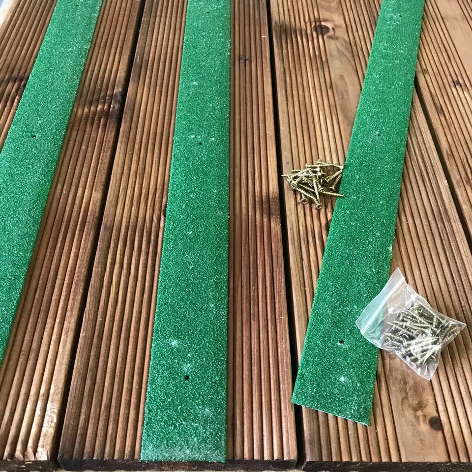 Anti-Slip Decking Strips – GRP TreadGrip 50mm | Screws Included