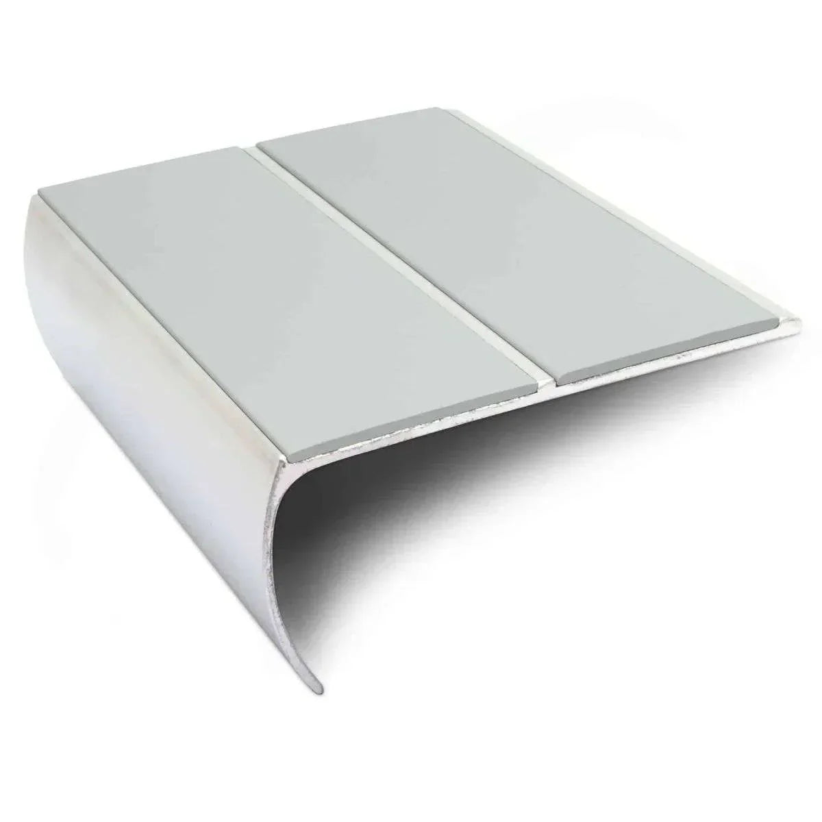 NSL29 Aluminium Anti-Slip Stair Nosing 87x40mm – Heavy-Duty Edge Trim with PVC Insert