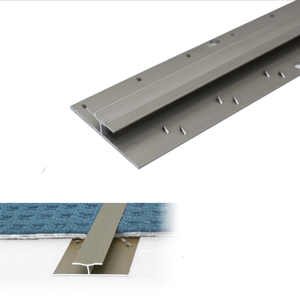 Metal strip with specifications on a white background
