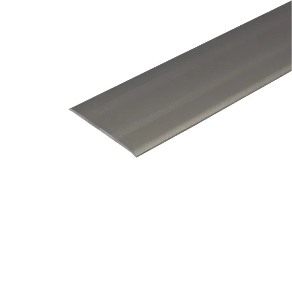 A08 35mm Anodised Aluminium Flat Self Adhesive Door Threshold Strip