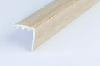 uPVC Stair Nosing 30 MM x 30 MM x 0.9 M Length Wood Effect Profile