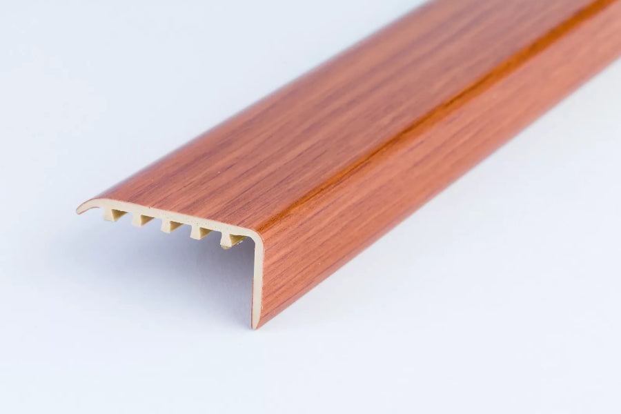 uPVC Stair Nosing 45 MM x 22 MM x 0.9 M Length Wood Effect