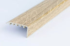 uPVC Stair Nosing 45 MM x 22 MM x 0.9 M Length Wood Effect