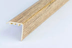 uPVC Stair Nosing 30 MM x 30 MM x 0.9 M Length Wood Effect Profile