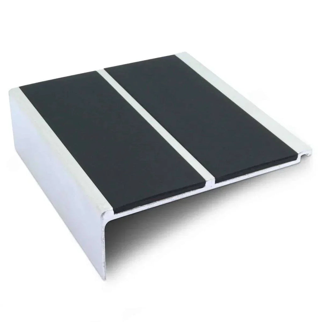 NHD11 91 x 32mm Aluminium Non-Slip Stair Nosing – Wide Safety Edge