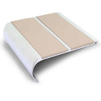 NHD13 91 x 35mm Aluminium Non-Slip Stair Nosing – Wide Step Edge Protection