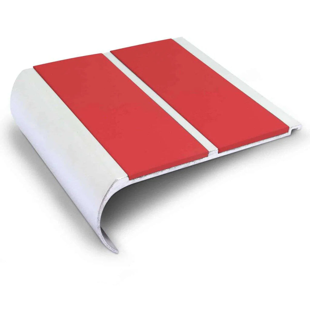 NHD13 91 x 35mm Aluminium Non-Slip Stair Nosing – Wide Step Edge Protection