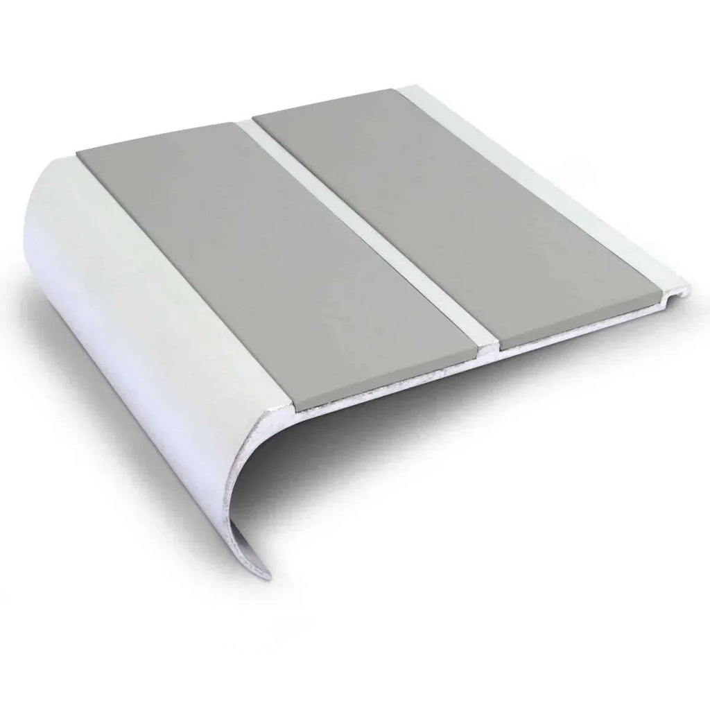 NHD13 91 x 35mm Aluminium Non-Slip Stair Nosing – Wide Step Edge Protection