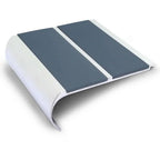 NHD13 91 x 35mm Aluminium Non-Slip Stair Nosing – Wide Step Edge Protection