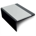 NHP 60.4x32mm Heavy Duty Hard Nose PVC Stair Nosing – Non-Slip Aluminium Profile