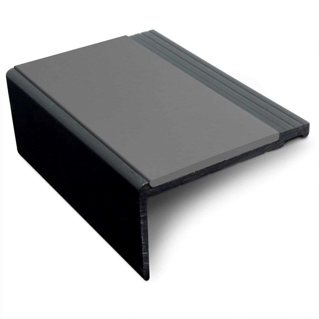 NHP 60.4x32mm Heavy Duty Hard Nose PVC Stair Nosing – Non-Slip Aluminium Profile