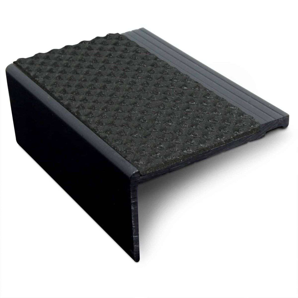 NHP 60.4x32mm Tredsafe Non-Slip Hard Nose PVC Stair Nosing – Heavy Duty