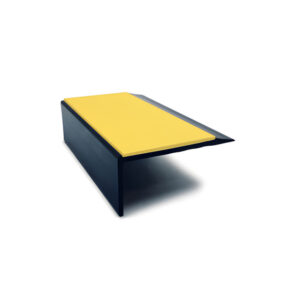 NHP 60.4x32mm Heavy Duty Hard Nose PVC Stair Nosing – Non-Slip Aluminium Profile
