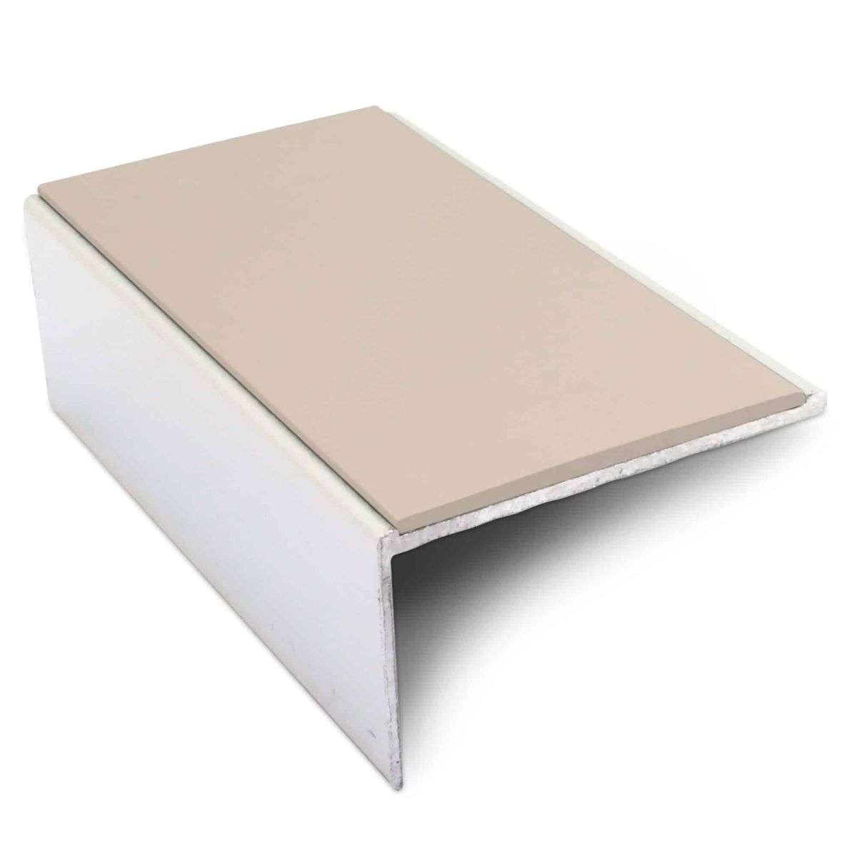 NSL01 56x32mm Aluminium Stair Nosing with Slip-Resistant PVC Insert