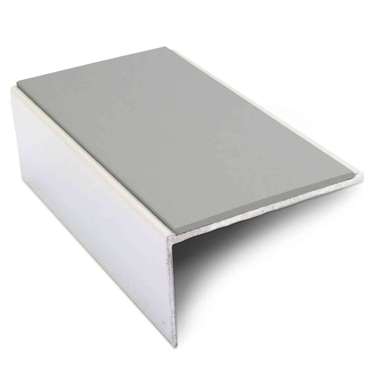 NSL01 56x32mm Aluminium Stair Nosing with Slip-Resistant PVC Insert