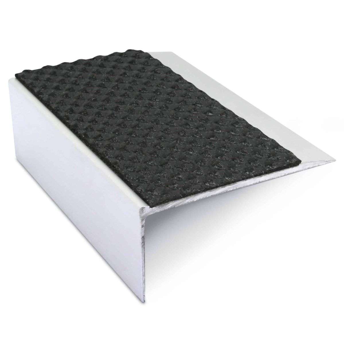 NSL15 66x32mm Tredsafe Aluminium Stair Edge with Anti-Slip PVC Insert