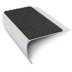 NSL25 Tredsafe 69 x 40mm Aluminium Non Slip Stair Nosing Edge Trim With PVC Insert