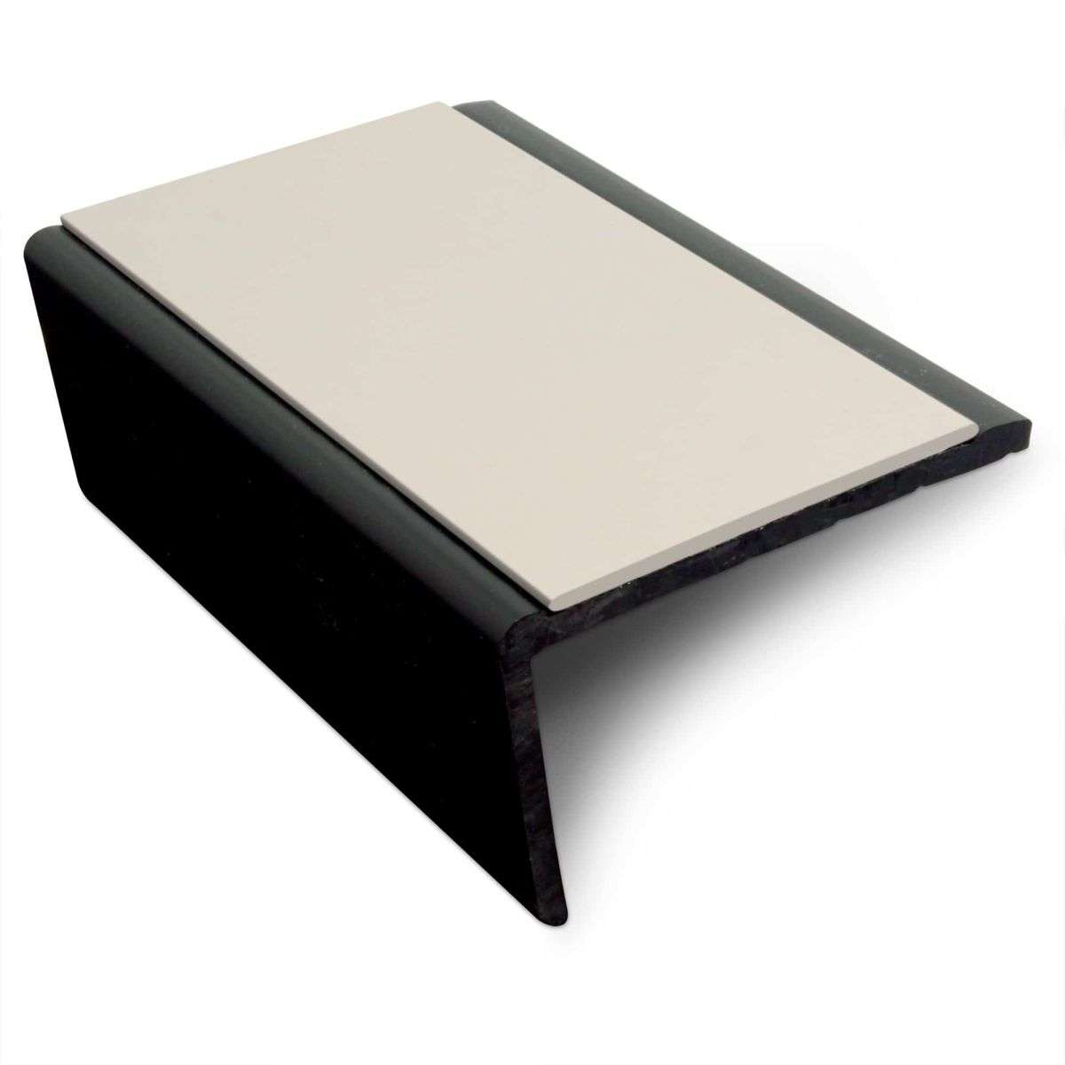 NSP 56x32.5mm Slimline Hard Nose PVC Stair Nosing – Non-Slip Edge Trim