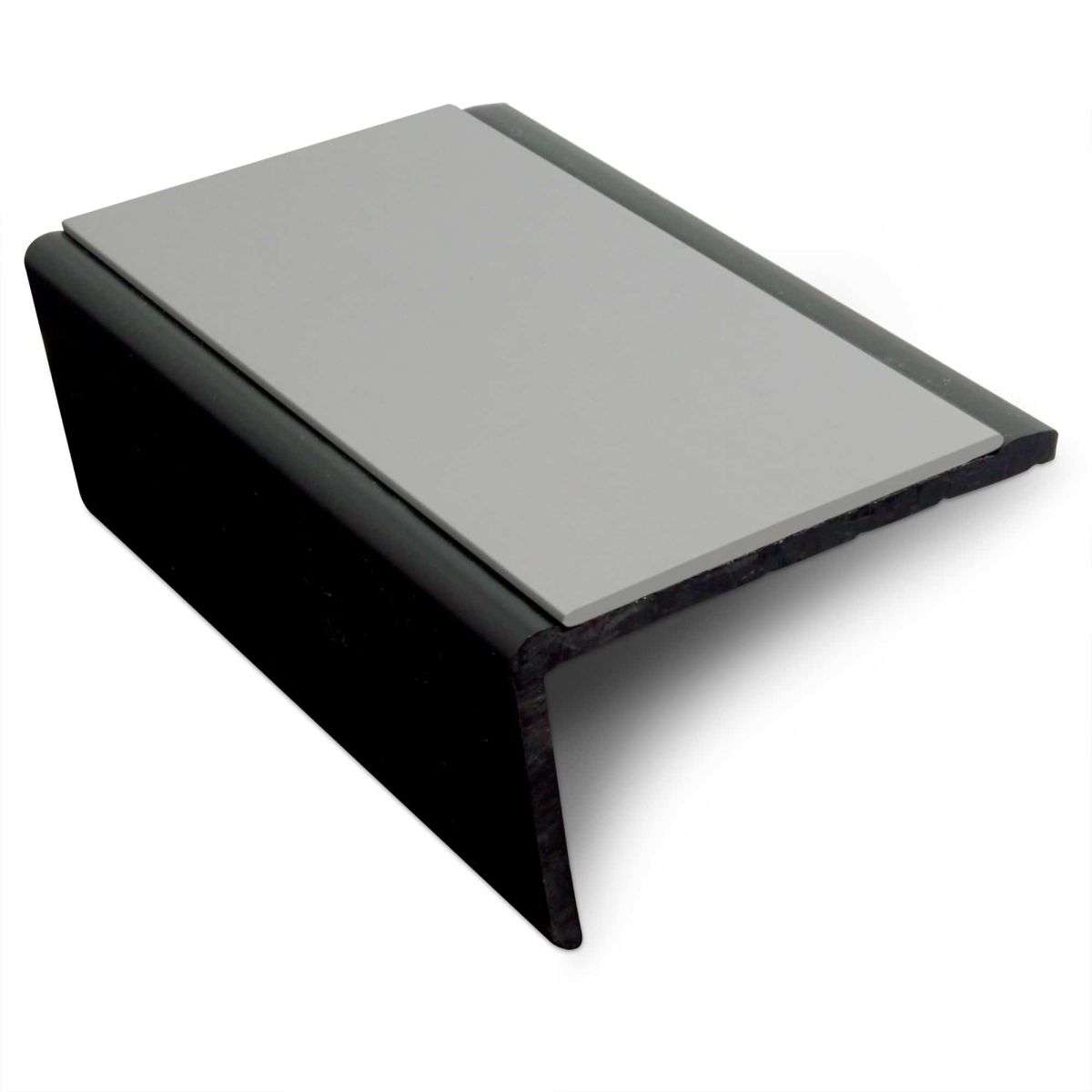 NSP 56x32.5mm Slimline Hard Nose PVC Stair Nosing – Non-Slip Edge Trim
