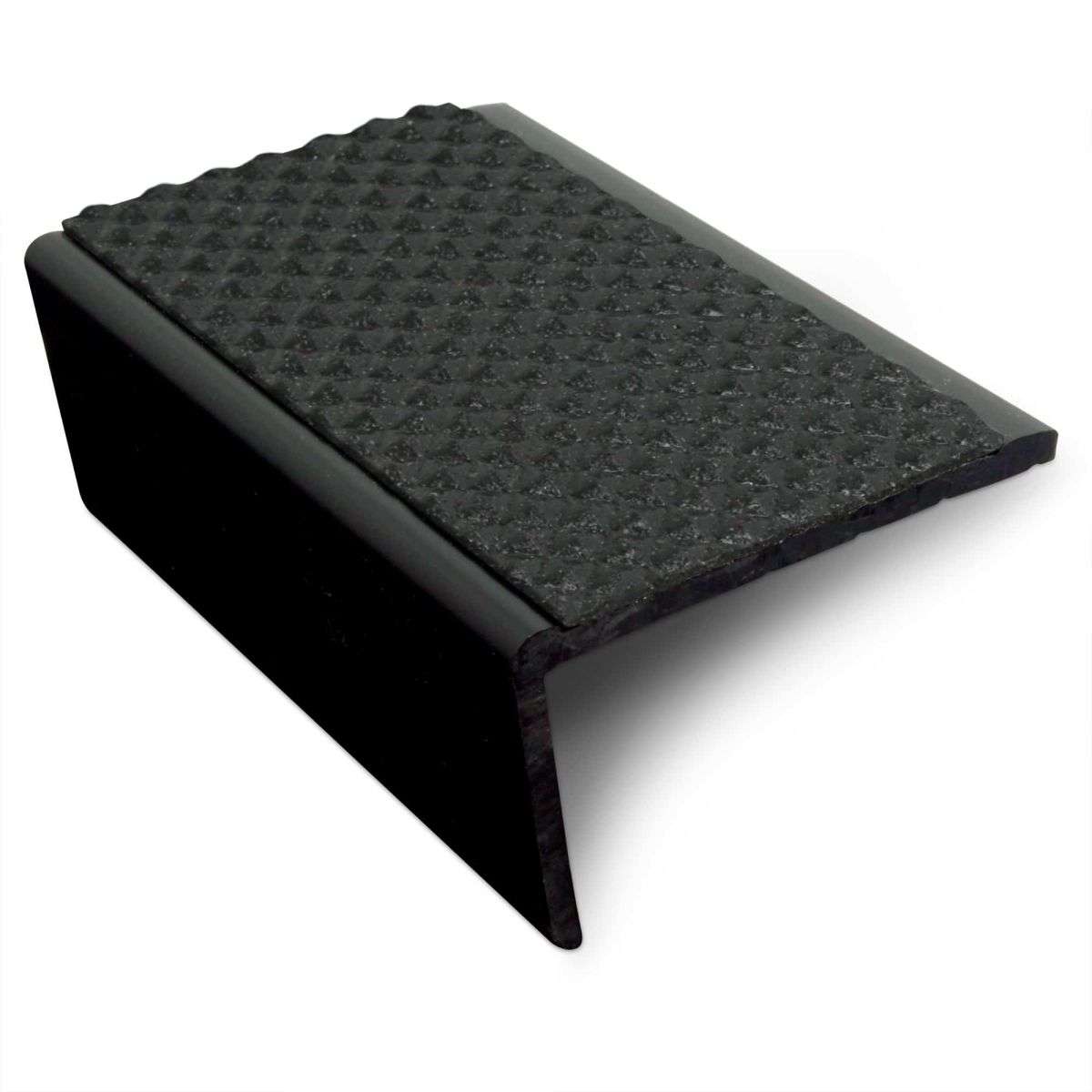 NSP 56x32.5mm Slimline Hard Nose PVC Stair Nosing – Non-Slip Profile