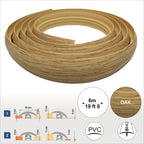 40mm PVC Flex Line Flooring Transition Strip – Flexible Threshold Profile