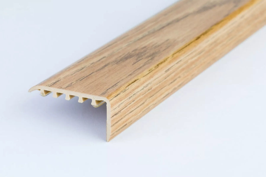 uPVC Stair Nosing 45 MM x 22 MM x 0.9 M Length Wood Effect