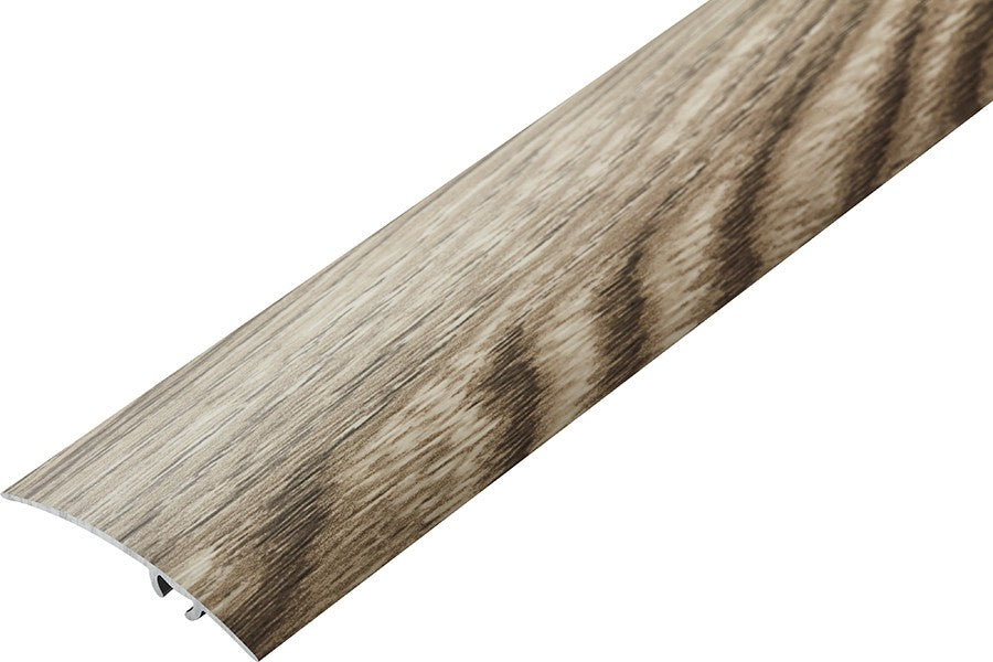 Aluminium Wood Effect Door Threshold Strip 47 MM x 930 MM Length Self-Adhesive Trim for Laminate Floors LW47