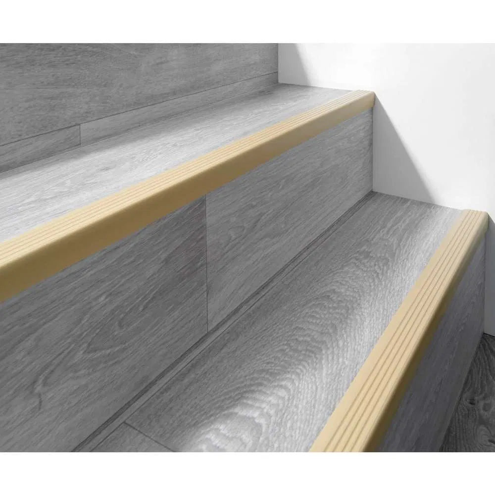 Flexible Anti-Slip Self-Adhesive Stair Nosing 735-ND ( 1200mm x 40mm x 25mm )