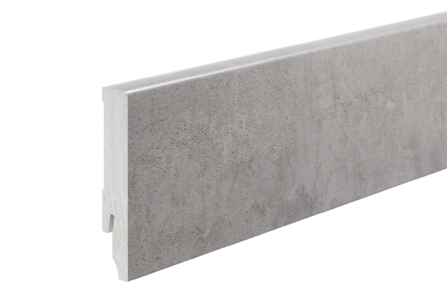 Skirting Board 80 MM x 14 MM  2200 mm Length Polystyrene  Wall Floor Edge Trim Various Colours -Decor