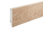 Skirting Board 80 MM x 14 MM  2200 mm Length Polystyrene  Wall Floor Edge Trim Various Colours -Decor