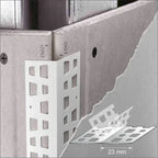 10 X 23x23 Pvc Universal Render Corner Bead 2.5m
