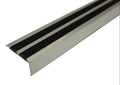 Silver With Black Rubber