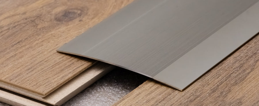 Self Adhesive Aluminium Door Threshold Strip 100 MM x 930 MM Length - DT100K