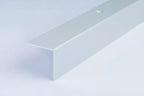 Aluminium Stair Nosing 30 MM x 30 MM x 0.9 M Length Anodised Grooved Anti-Slip