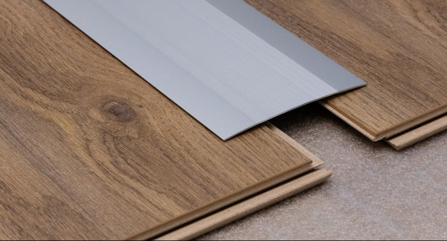 Self Adhesive Aluminium Door Threshold Strip 100 MM x 930 MM Length - DT100K