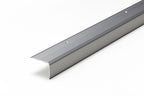 Aluminium Stair Nosing 48mm x 34mm x 118cm Length Step Edge Trim Anodised Silver, Gold, Champagne- SN RY48