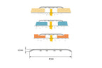 Aluminium Door Threshold Strip 80 MM x 1000 MM & 2000 MM Length Anodised DT 80