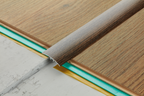 uPVC Door Threshold Strip - 40 MM x 900 MM - Wood Effect Transition Trim LPL40